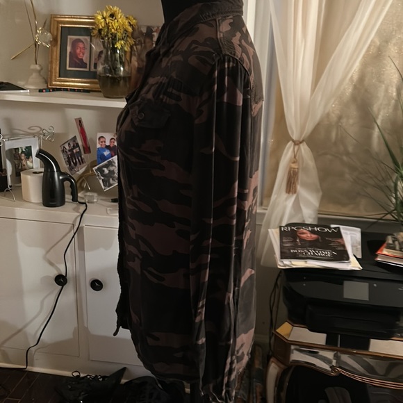 Highway Jeans fatigue button up collared shirt - Picture 7 of 14